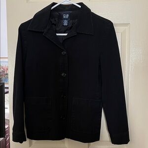 GAP Women's Utility Jacket in Black